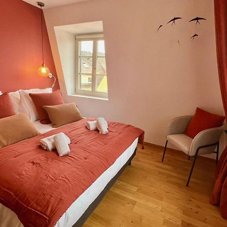 Appartement Le Verdoyant Hyper Centre Avec Sauna Et Parking Colmar Bagian luar foto